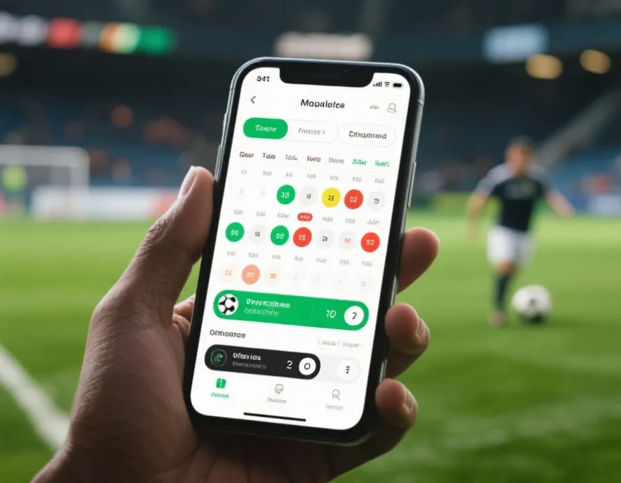 世界杯赛程与比分界面示意图