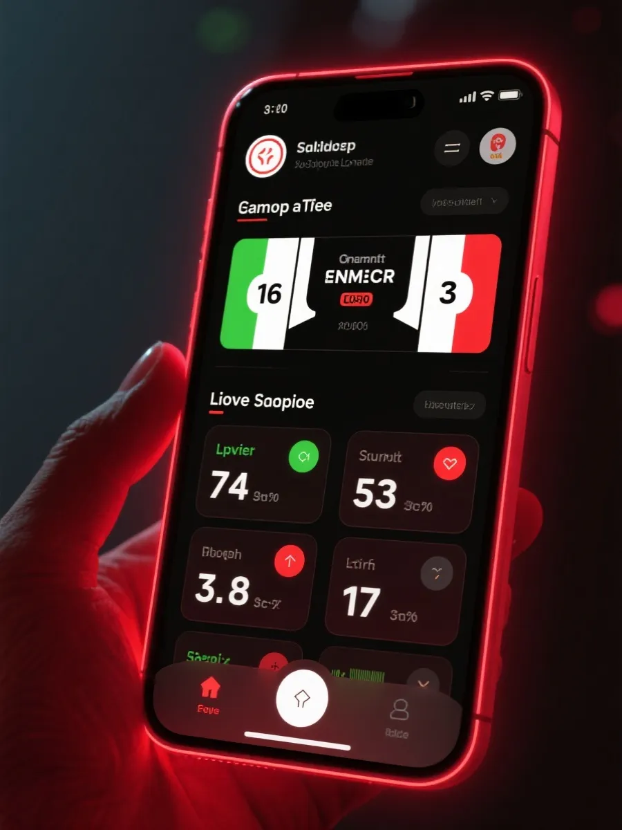 世界杯APP界面预览