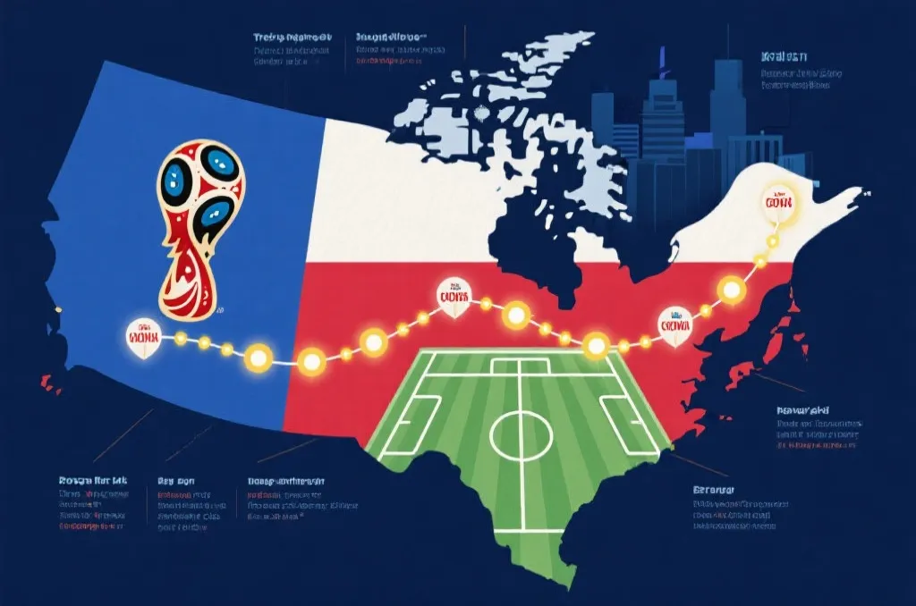 2026世界杯小组赛美加墨观赛攻略：跟着赛程追球，北美三国一路燃到终场